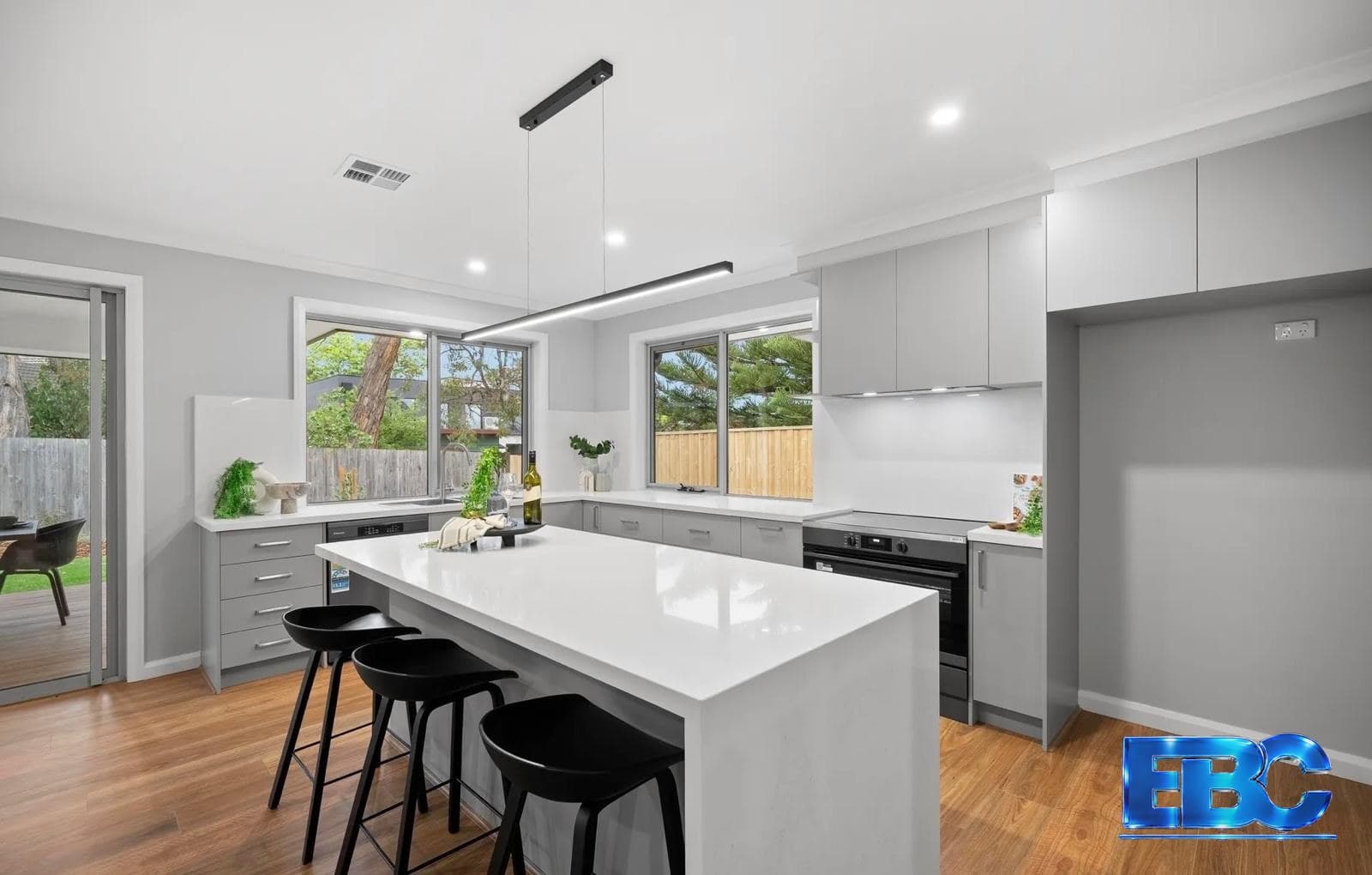 Completed kitchen renovation