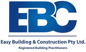 Easy Building and Construction Pty Ltd logo (EBC)